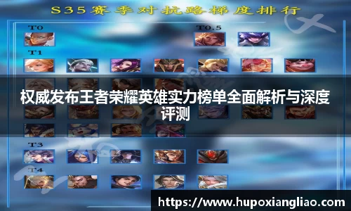权威发布王者荣耀英雄实力榜单全面解析与深度评测